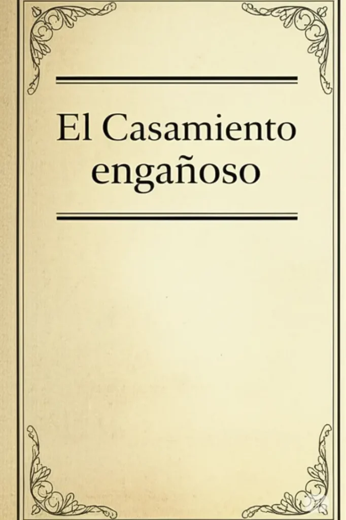 Imagen de portada de la novela El casamiento engañoso