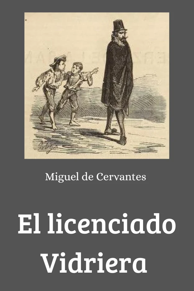 Imagen que representa la portada de la novela "El licenciado Vidriera"