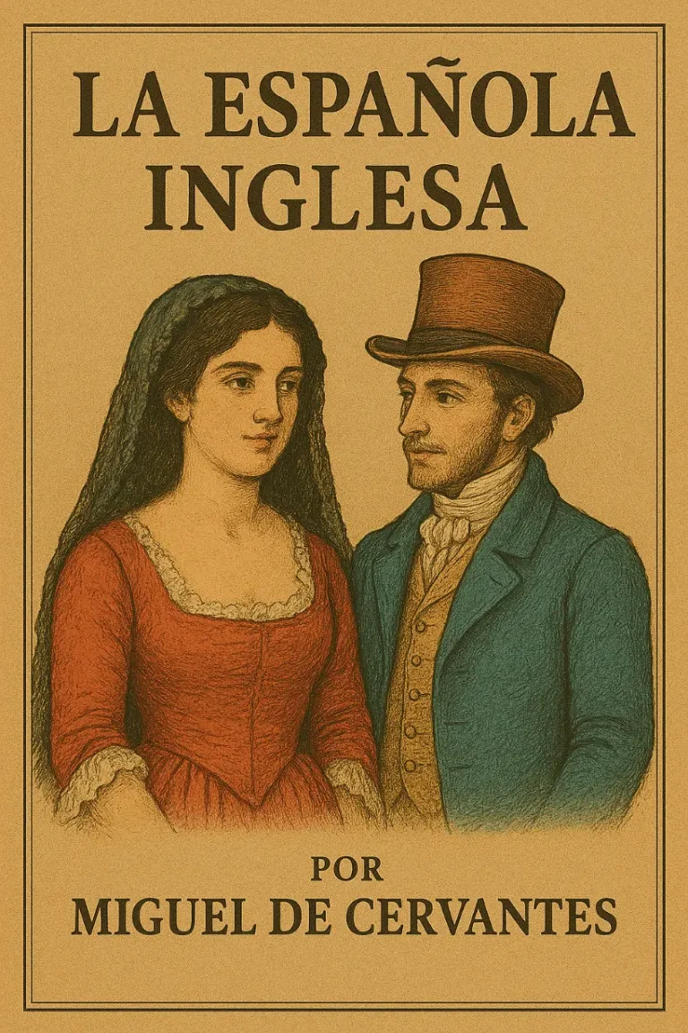 Imagen que muestra la portada de la novela "La española inglesa"