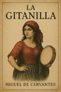 Imagen de portada de la novela "La gitanilla"